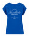 Damen T-Shirt "Beach Club" | Royalblau - INSELLIEBE USEDOM