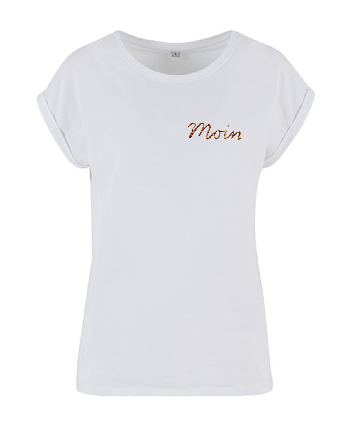 Damen T-Shirt "Moin Rope" | Weiß - INSELLIEBE USEDOM