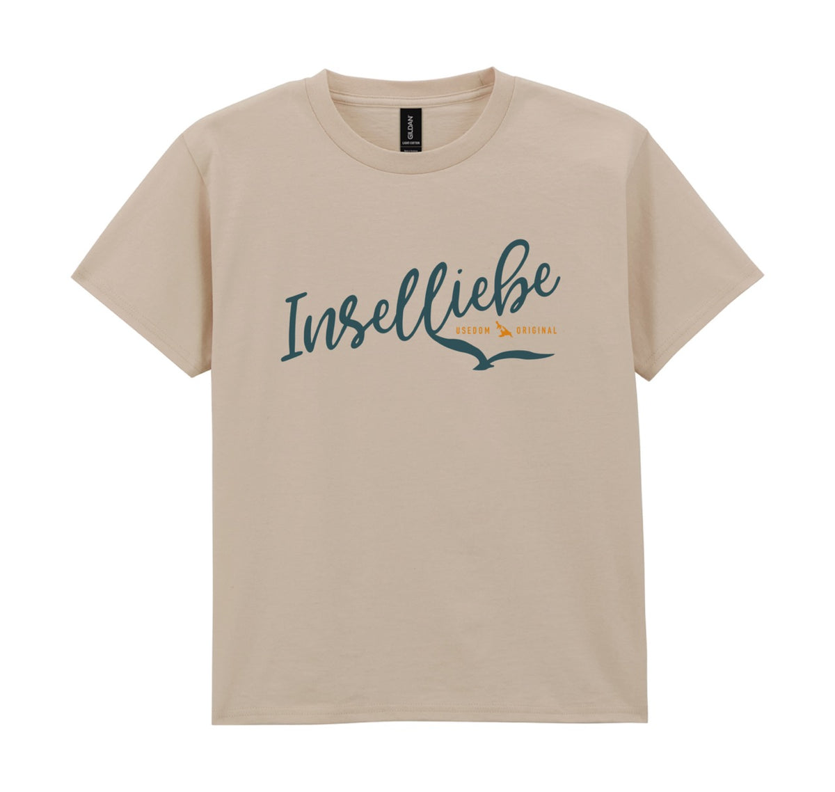 Kinder T-Shirt "INSELLIEBE ORIGINAL" | Beige