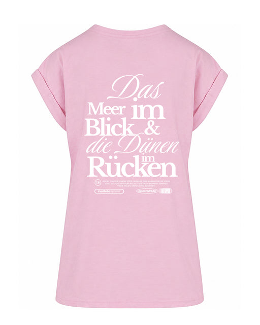 Damen T-Shirt "Meerblick" | Soft Pink - INSELLIEBE USEDOM