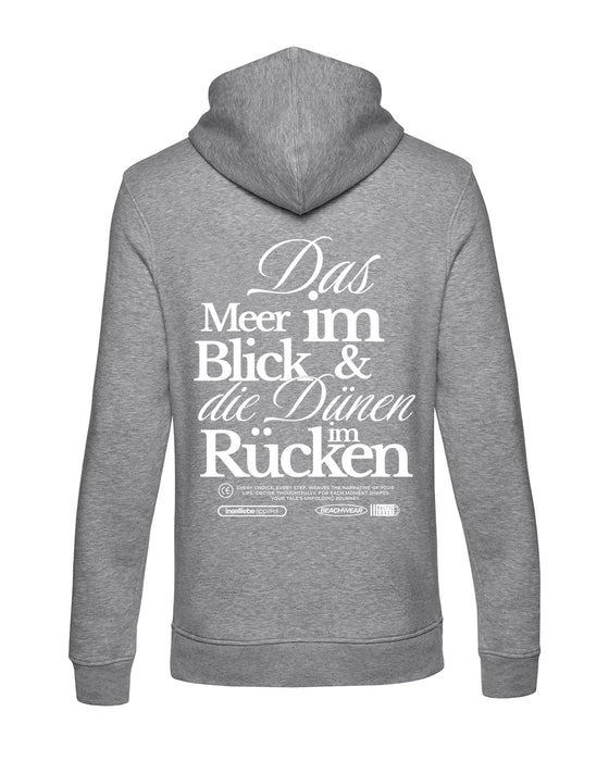 Unisex Hoodie "Meerblick" | Sports Grey