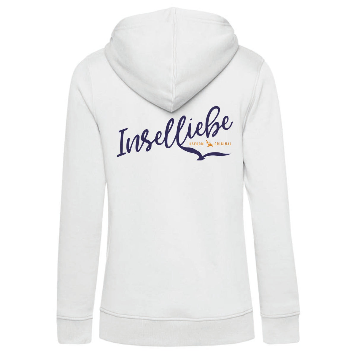 Damen Hoodie "INSELLIEBE ORIGINAL" | Weiß