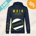 Unisex Hoodie "MOIN Crew" | Navy - B-Ware - INSELLIEBE USEDOM