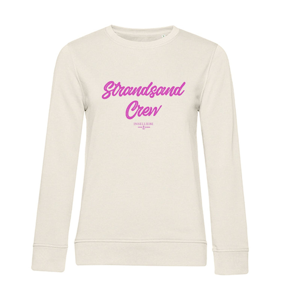 Damen Sweater "Strandsand Crew" | Creme