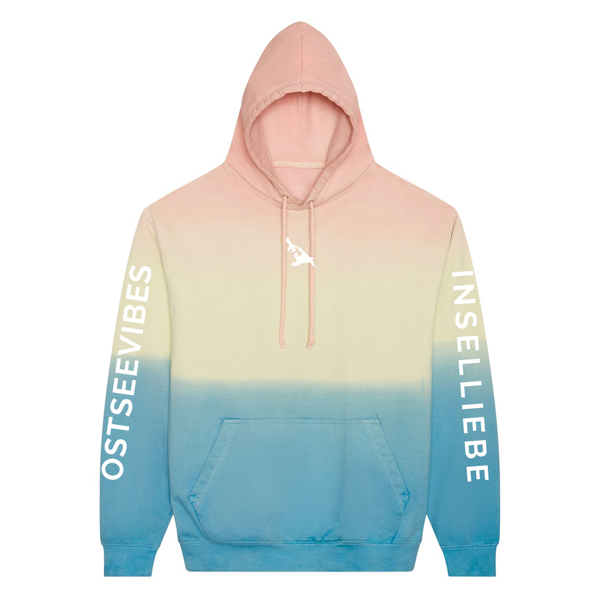 Unisex Hoodie "OSTSEEVIBES" | Sunset Mix - INSELLIEBE USEDOM