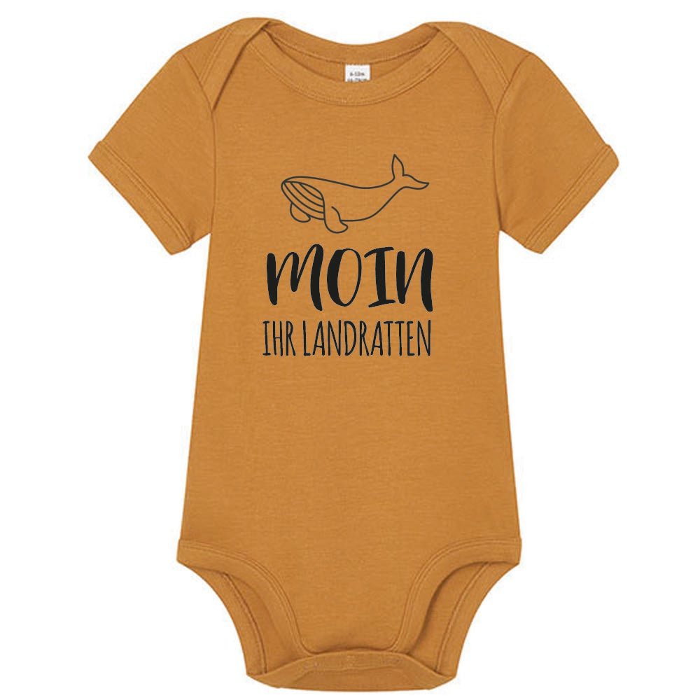Baby Body "Moin Landratten" | Toffee - INSELLIEBE USEDOM