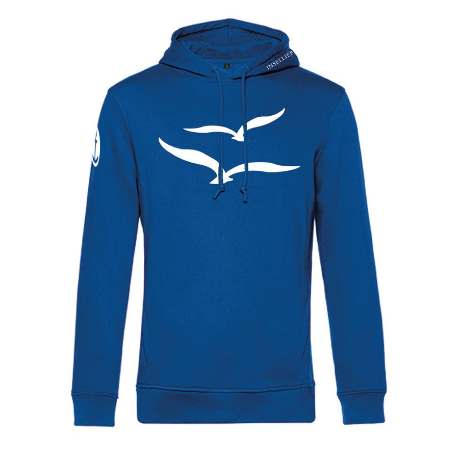 Damen Hoodie "Möwenpaar" | Royalblau