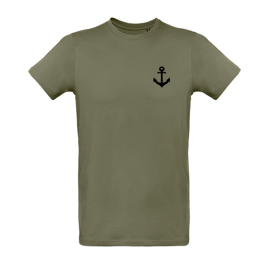 Herren T-Shirt "Captain" | Khaki - INSELLIEBE USEDOM