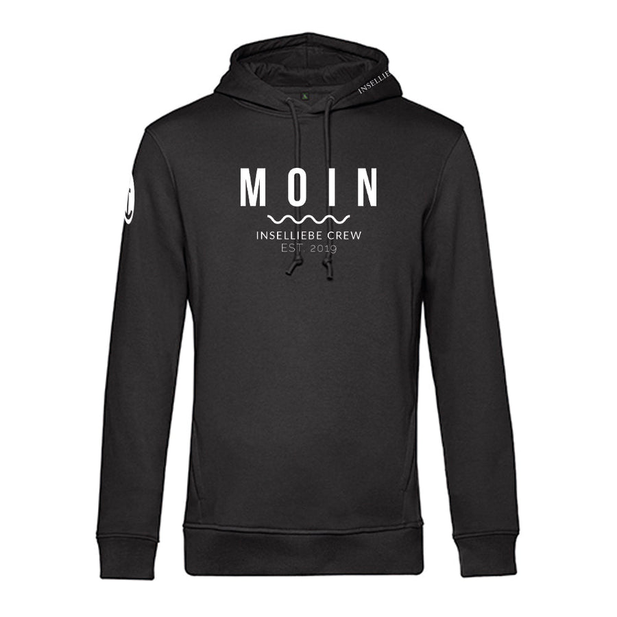 Unisex Hoodie "MOIN Crew" | Schwarz