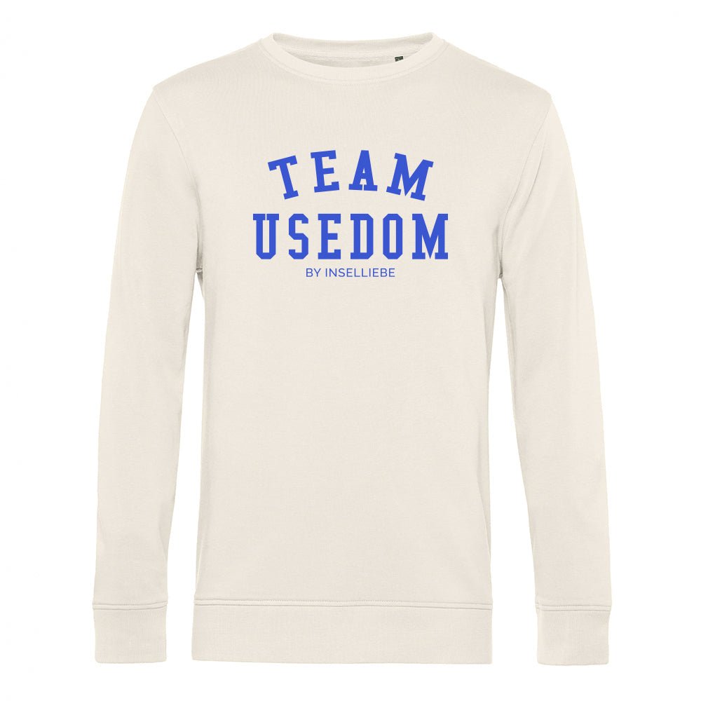 Unisex Sweatshirt "Team Usedom" | Creme - INSELLIEBE USEDOM